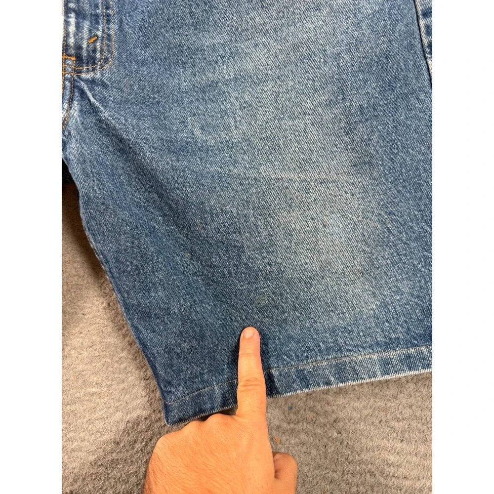 Vintage Levis 505 Jean Shorts Mens 40x9 Orange Tab Made in USA 90s 1994